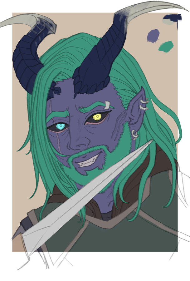 WIP Amarhys Portrait