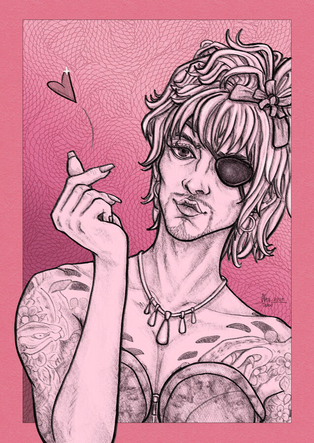 Goromi Pencil Print