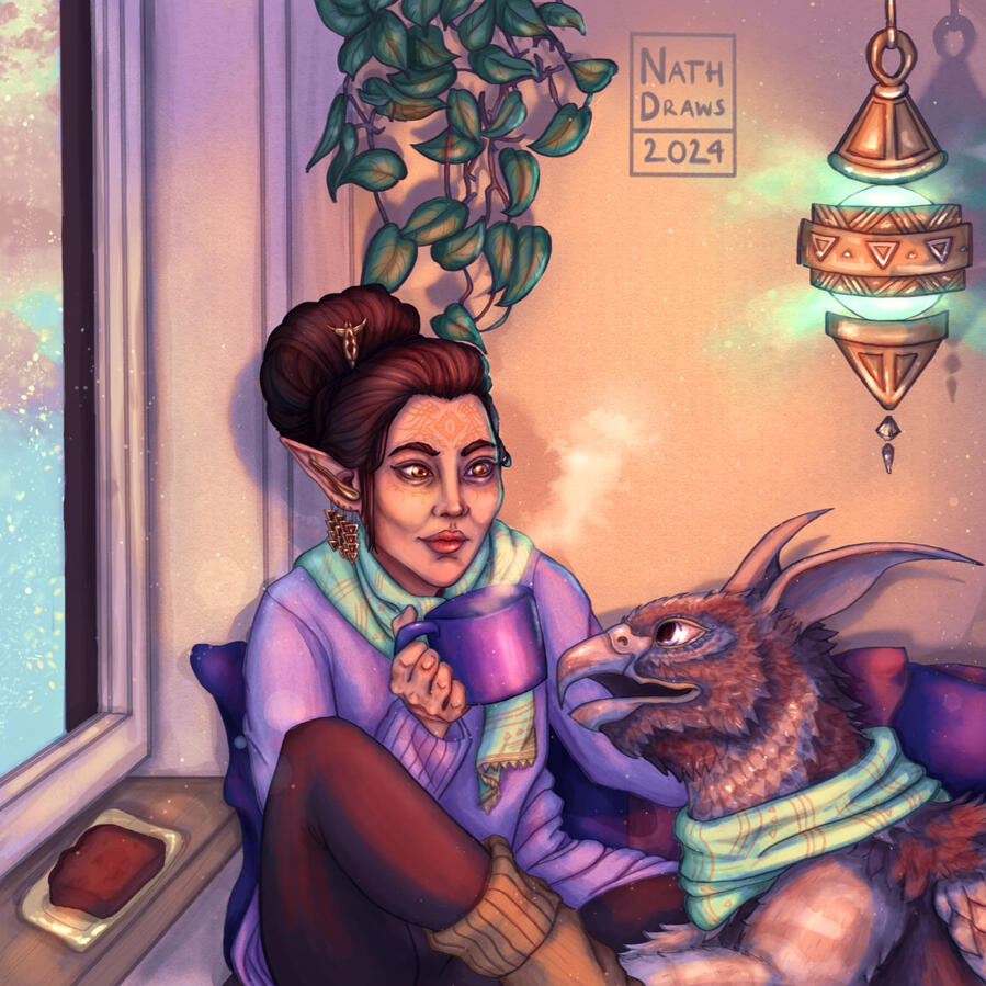 DAV Fanart Gift for a Secret Santa